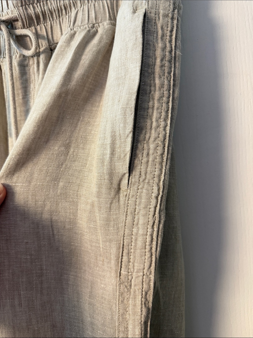 Quince Women’s 100% European Linen Wide Leg Pants - Picture 6 of 10